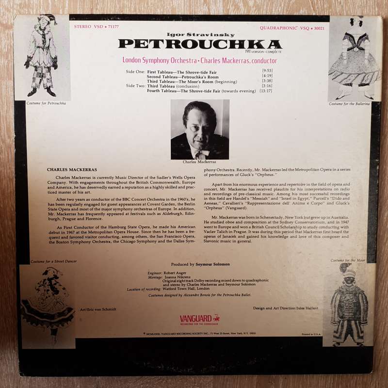 Igor Stravinsky / London Symphony Orchestra, Charles Mackerras  Petrouchka (1911 Version - ...