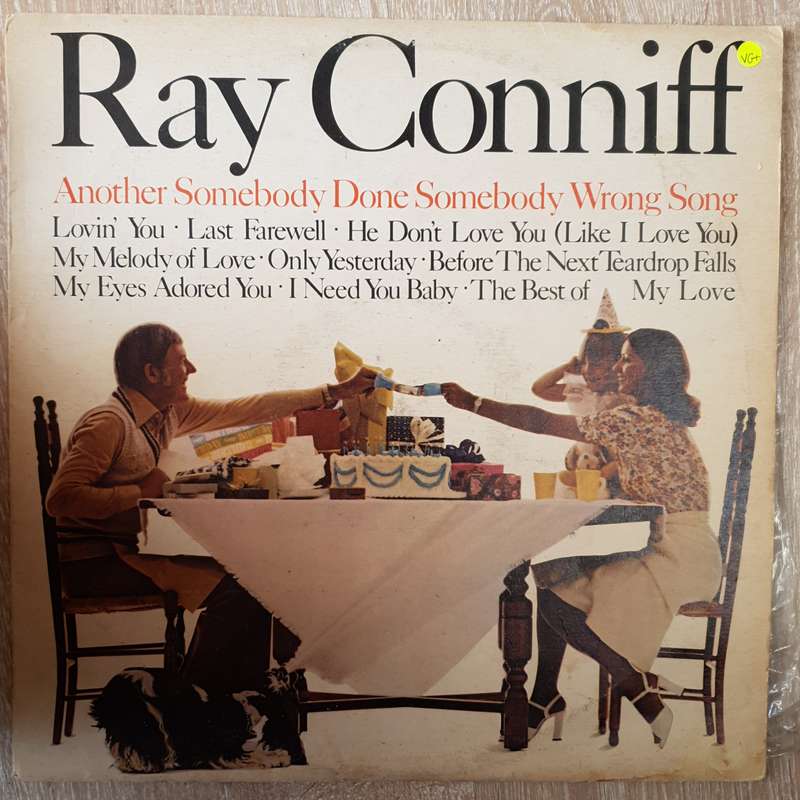 Ray Conniff - Another Somebody - Vinyl LP Record - Very-Good+ Quality (VG+)