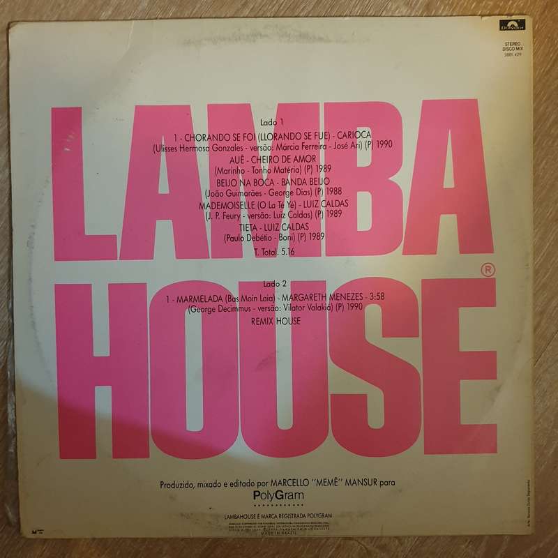 Lamba House -  Vinyl LP Record - Very-Good+ Quality (VG+)