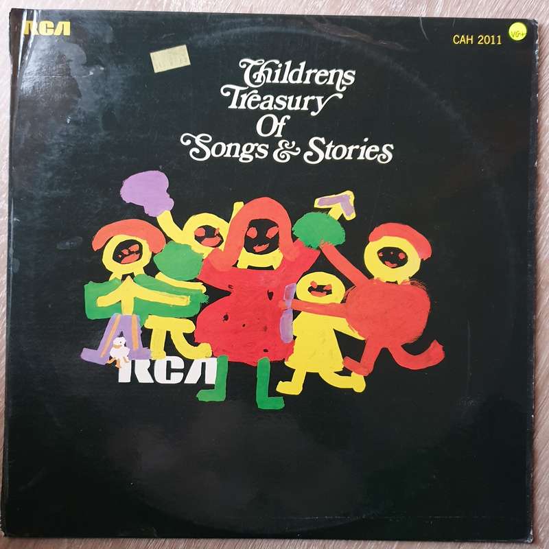 Children's Treasury Of Songs & Stories - Vinyl LP - Opened  - Very-Good+ Quality (VG+)