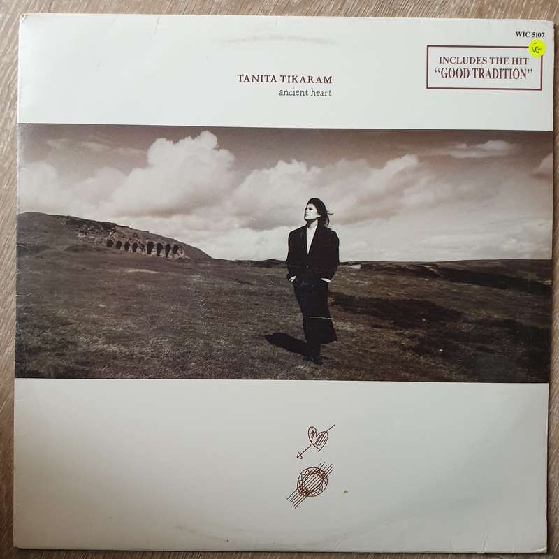 Tanita Tikaram - Ancient Heart -  Vinyl Record - Opened  - Very-Good- Quality (VG-)