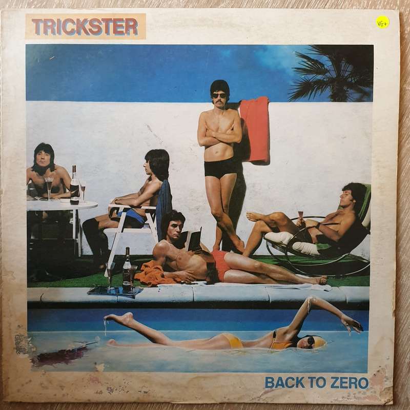 Trickster  Back To Zero - Vinyl LP Record - Very-Good+ Quality (VG+)