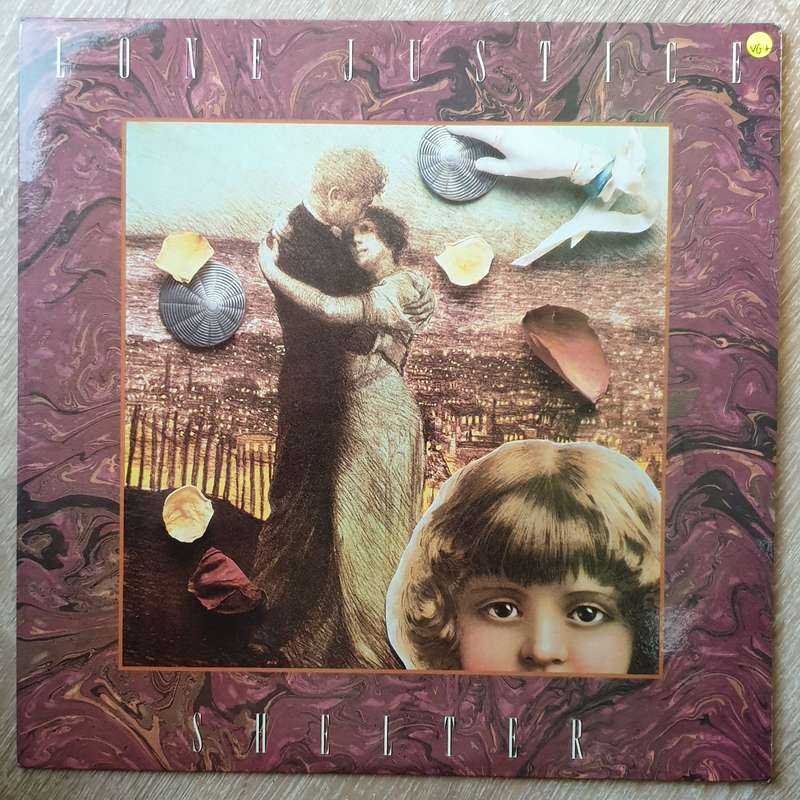 Love Justice - Shelter - Vinyl LP Record - Very-Good+ Quality (VG+)
