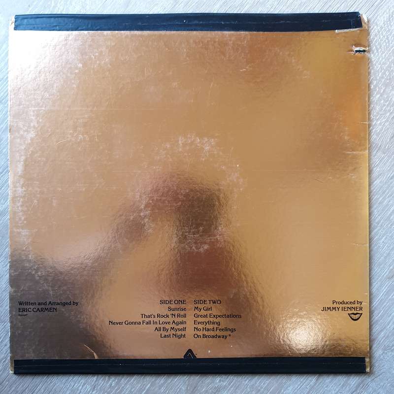 Eric Carmen  Eric Carmen - Vinyl LP Record - Very-Good+ Quality (VG+)