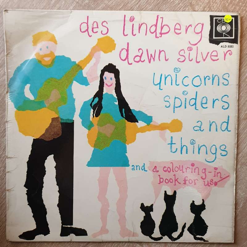 Des Lindberg And Dawn Lindberg - Unicorns, Spiders And Things - Vinyl LP Record - Very-Good+ Qual...