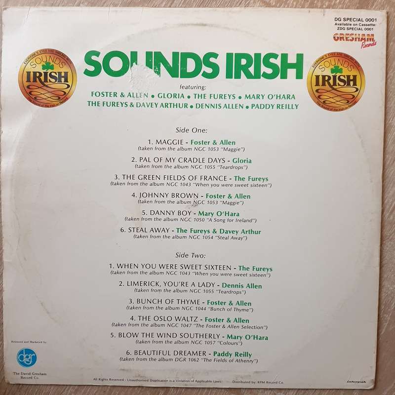 Sounds Irish - Everyone's Eyes Are Smiling - Vinyl LP Record - Opened  - Very-Good Quality (VG)