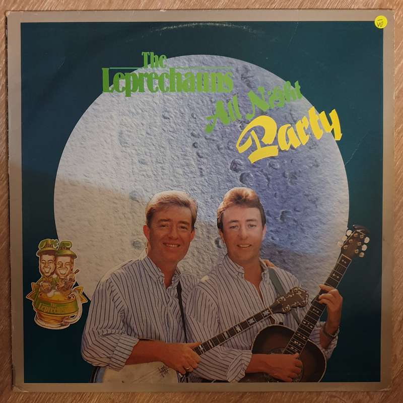 Leprechauns - All Night Party - Vinyl Record - Opened  - Very-Good- Quality (VG-)
