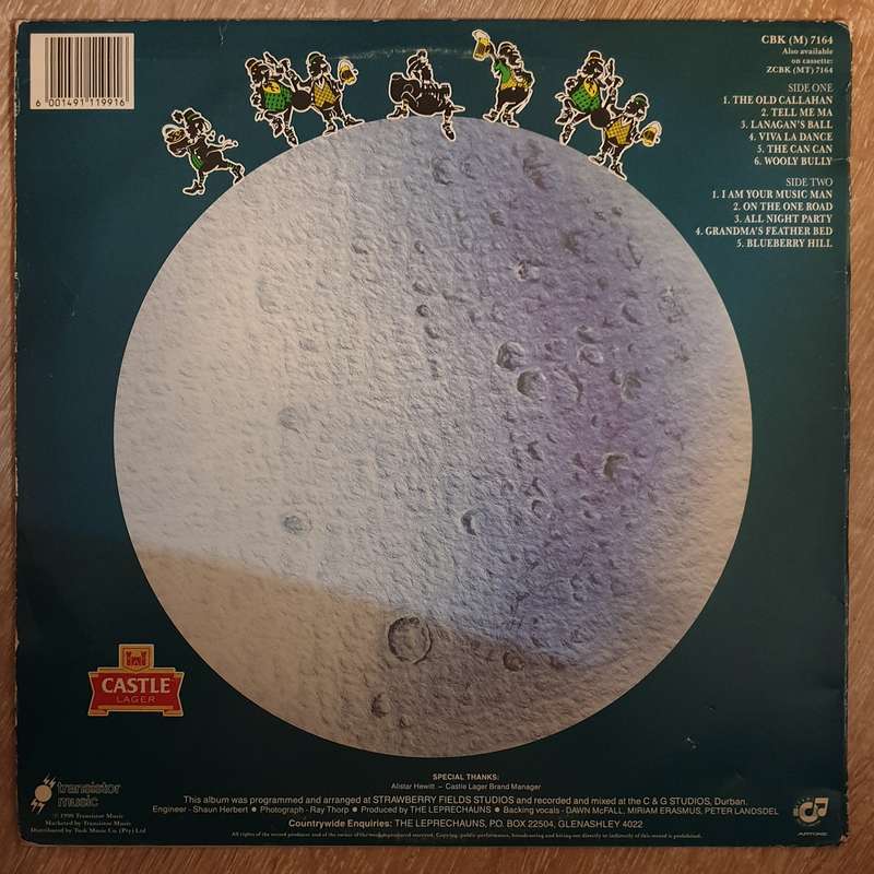 Leprechauns - All Night Party - Vinyl Record - Opened  - Very-Good- Quality (VG-)