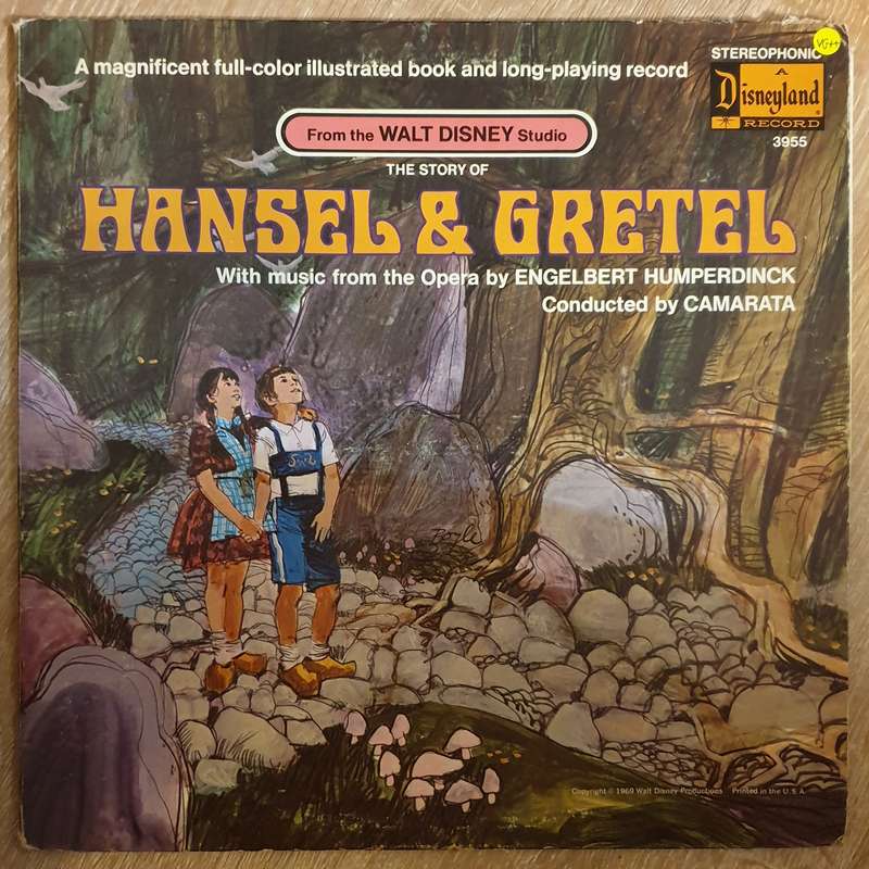 Walt Disney Studio ~ The Story of Hansel & Gretel ~ With Music from the Opera by Engelbert Humper...