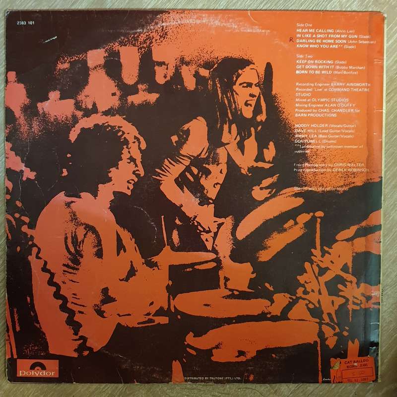 Slade  Slade Alive! -  Vinyl LP Record - Very-Good+ Quality (VG+)