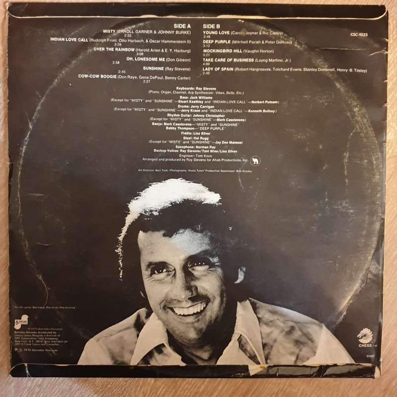Ray Stevens  Misty - Vinyl LP Record - Opened  - Very-Good Quality (VG)