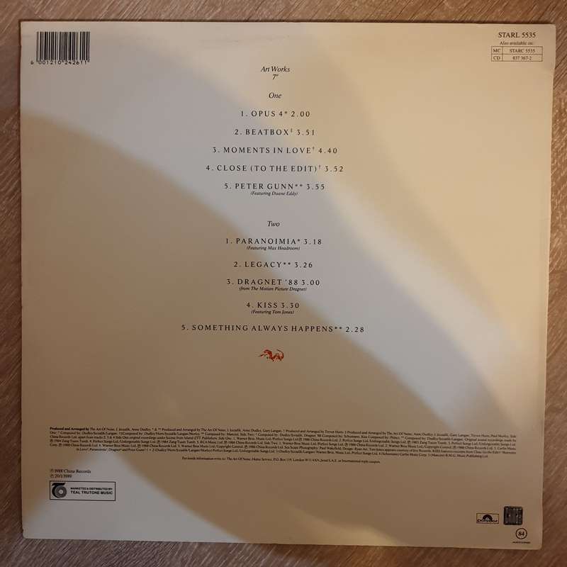 Art Of Noise - The Best Of  - Vinyl LP Record - Opened  - Very-Good- Quality (VG-)