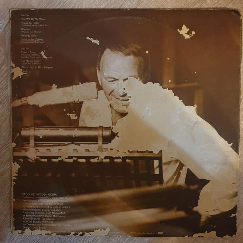 Frank Sinatra - 'Ol Blue Eyes is Back - Vinyl LP Record  (VG)