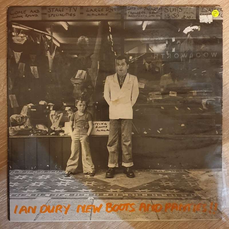 Ian Dury - New Boots and Panties - Vinyl LP Record - Opened  - Very-Good Quality (VG)