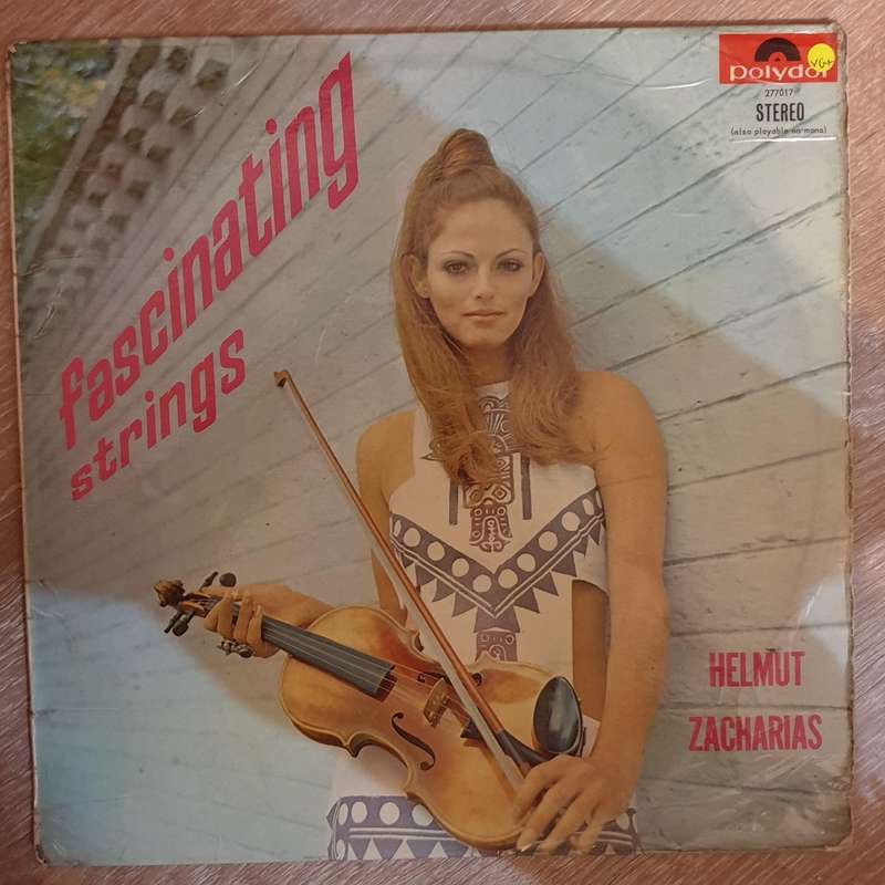 Helmut Zacharias  Fascinating Strings -  Vinyl LP Record - Very-Good+ Quality (VG+)