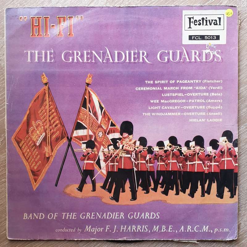 Band Of The Grenadier Guards  Hi-Fi With The Grenadier Guards -  Vinyl LP Record - Very-Goo...
