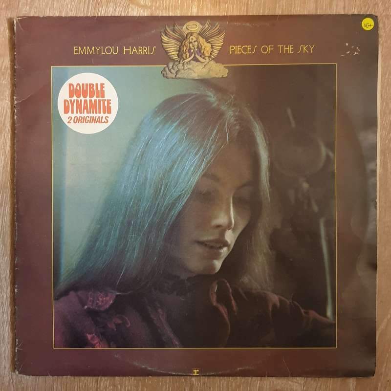 Emmylou Harris - Double Dynamite 2 Albums - Pieces of The Sky/Elite Hotel - Double Vinyl LP Recor...
