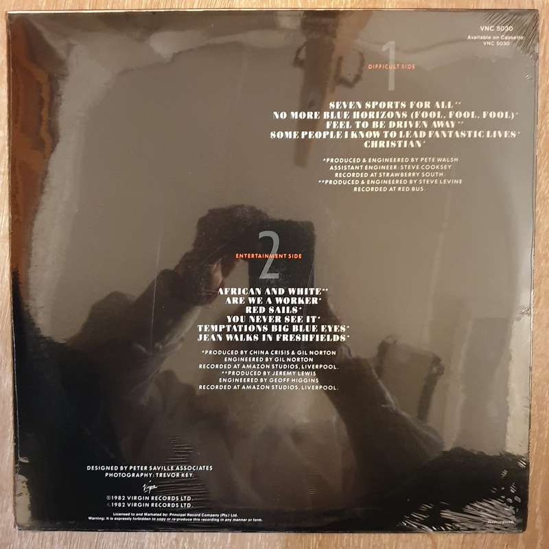 China Crisis  Difficult Shapes & Passive Rhythms - Some People Think It's Fun To Entertain ...
