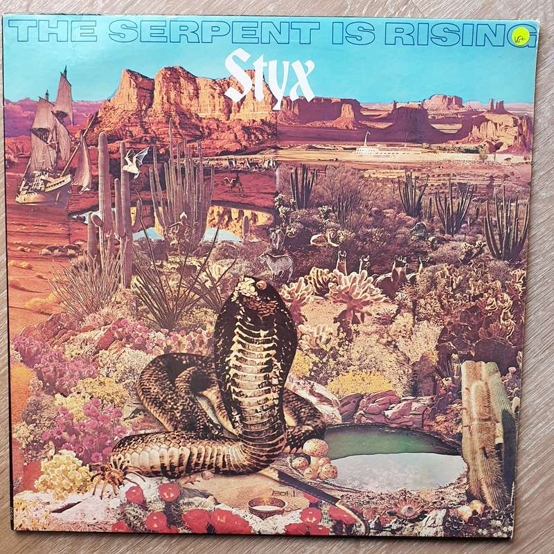 Styx  The Serpent Is Rising -  Vinyl LP Record - Very-Good+ Quality (VG+)