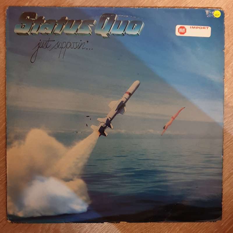 Status Quo  Just Supposin'...    Vinyl LP Record - Very-Good+ Quality (VG+)