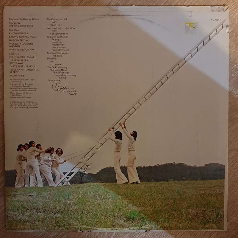 The Oak Ridge Boys  Sky High - Vinyl LP Record - Opened  - Very-Good Quality (VG)