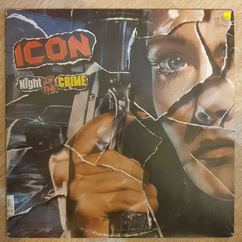 Icon  Night Of The Crime   Vinyl LP Record - Very-Good+ Quality (VG+)