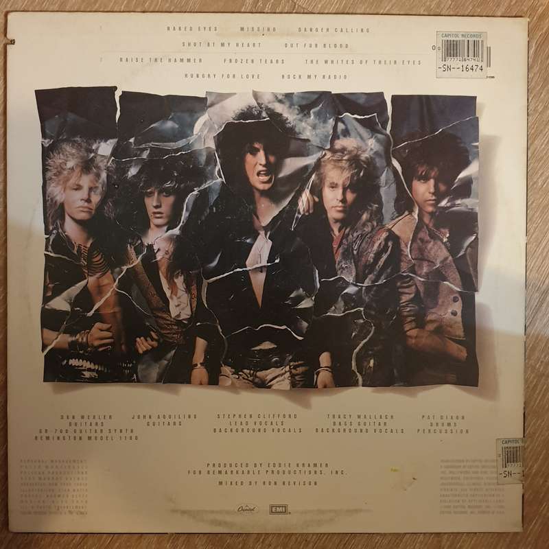 Icon  Night Of The Crime   Vinyl LP Record - Very-Good+ Quality (VG+)