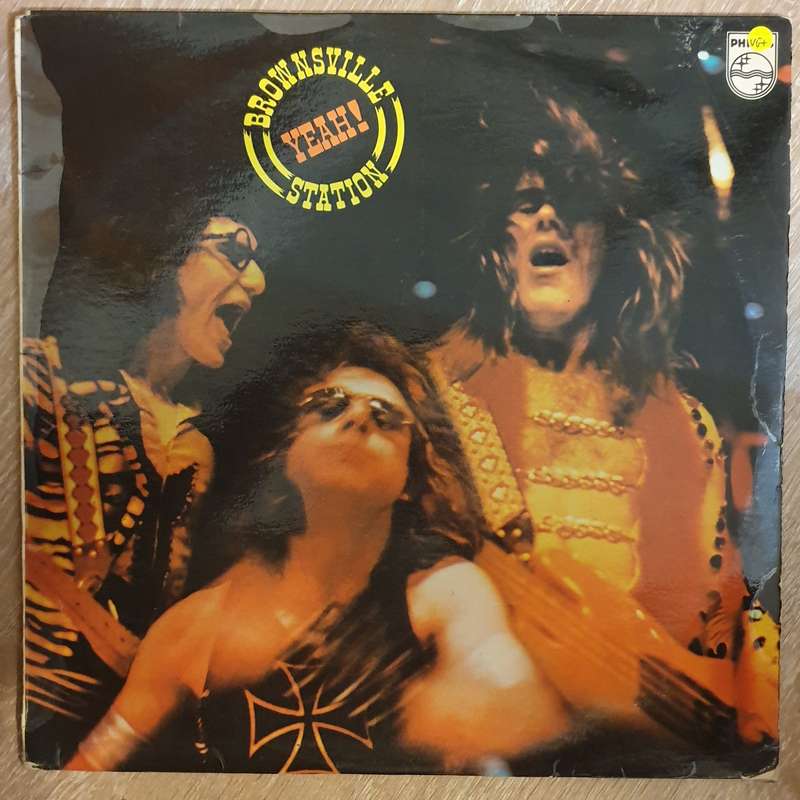 Brownsville Station  Yeah!   Vinyl LP Record - Very-Good+ Quality (VG+)