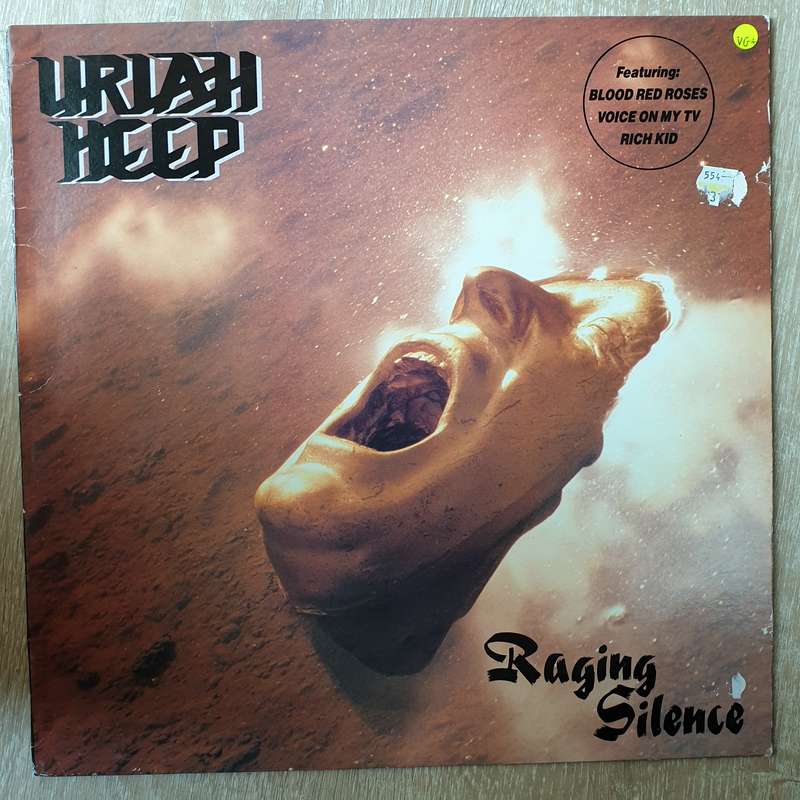 Uriah Heep  Raging Silence - Vinyl LP Record - Opened  - Very-Good+ Quality (VG+)