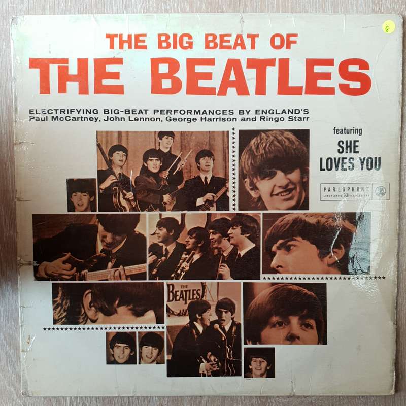 The Beatles  The Big Beat Of The Beatles -  Vinyl LP Record - Good Quality (G)