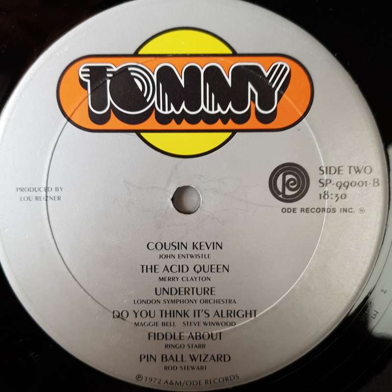 Tommy - The London Symphony Orchestra And Chambre Choir With Guest Soloists - Vinyl LP Record - O...