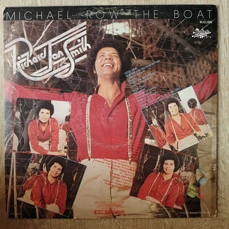 Richard Jon Smith  Michael Row The Boat - Vinyl LP Record (VG)