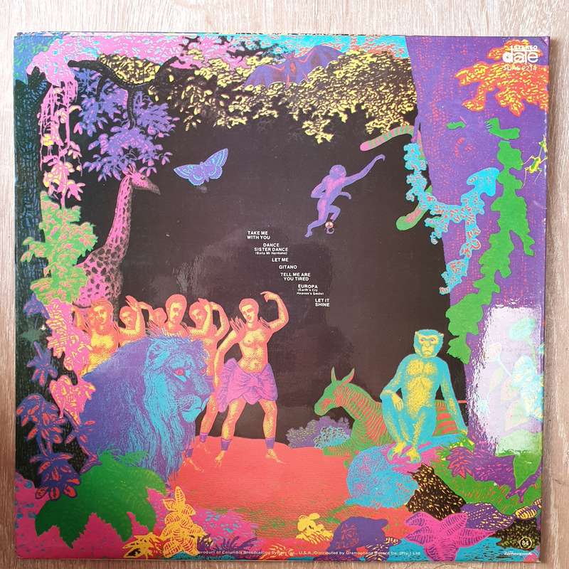 Santana  Amigos - Vinyl LP Record - Very-Good+ Quality (VG+)