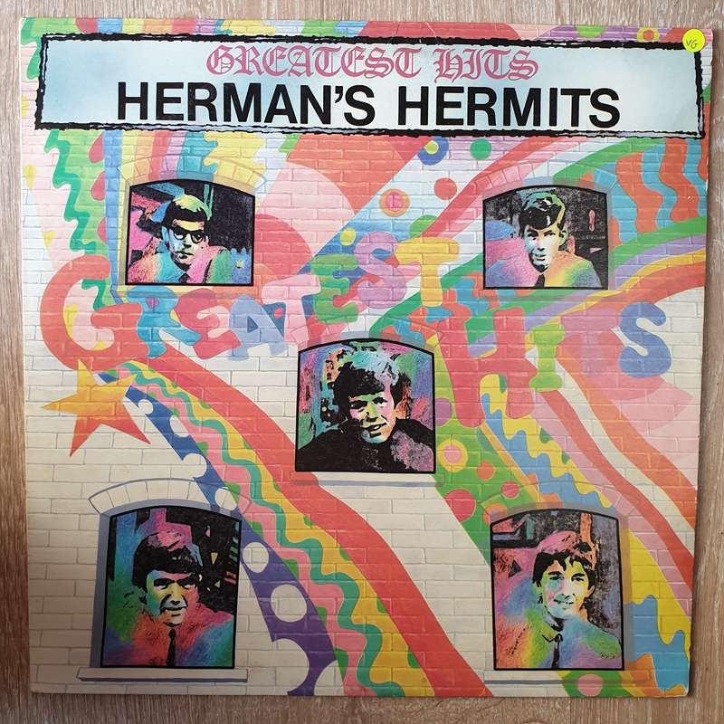 Herman's Hermits - Greatest Hits - Vinyl LP Record - Very-Good Quality (VG)
