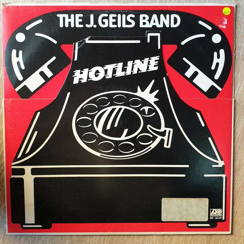 The J. Geils Band  Hotline - Vinyl LP Record - Very-Good+ Quality (VG+)