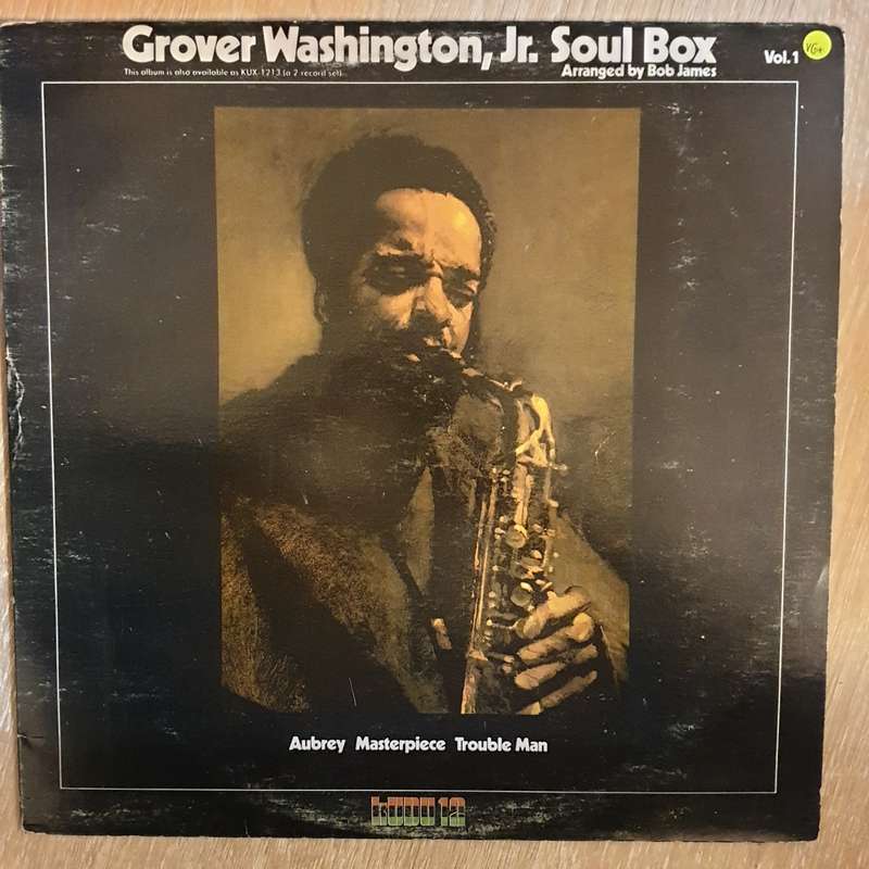 Grover Washington, Jr.  Soul Box Vol.1 - Vinyl LP Record - Very-Good+ Quality (VG+)