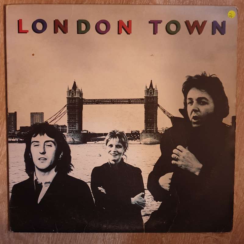Wings (Paul McCartney)  London Town - Vinyl LP Record - Opened  - Very-Good- Quality (VG-)