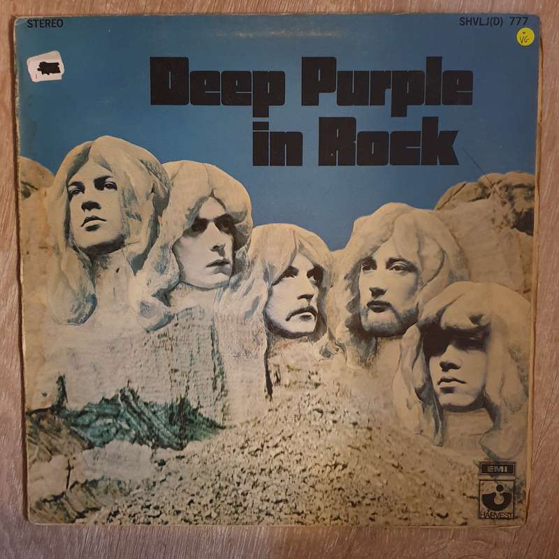 Deep Purple  In Rock - Vinyl LP Record - Opened  - Very-Good Quality (VG)