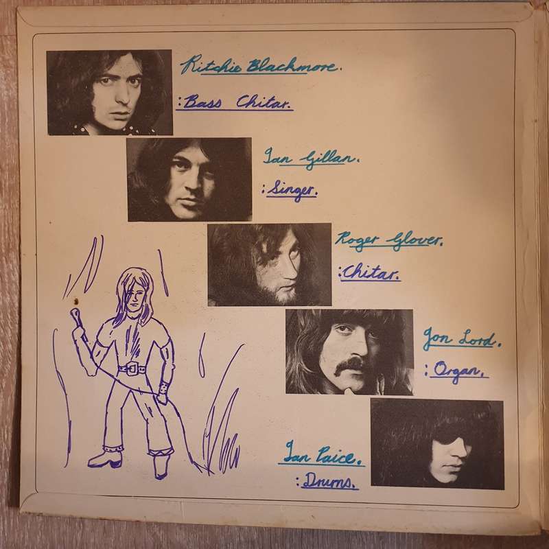 Deep Purple  In Rock - Vinyl LP Record - Opened  - Very-Good Quality (VG)