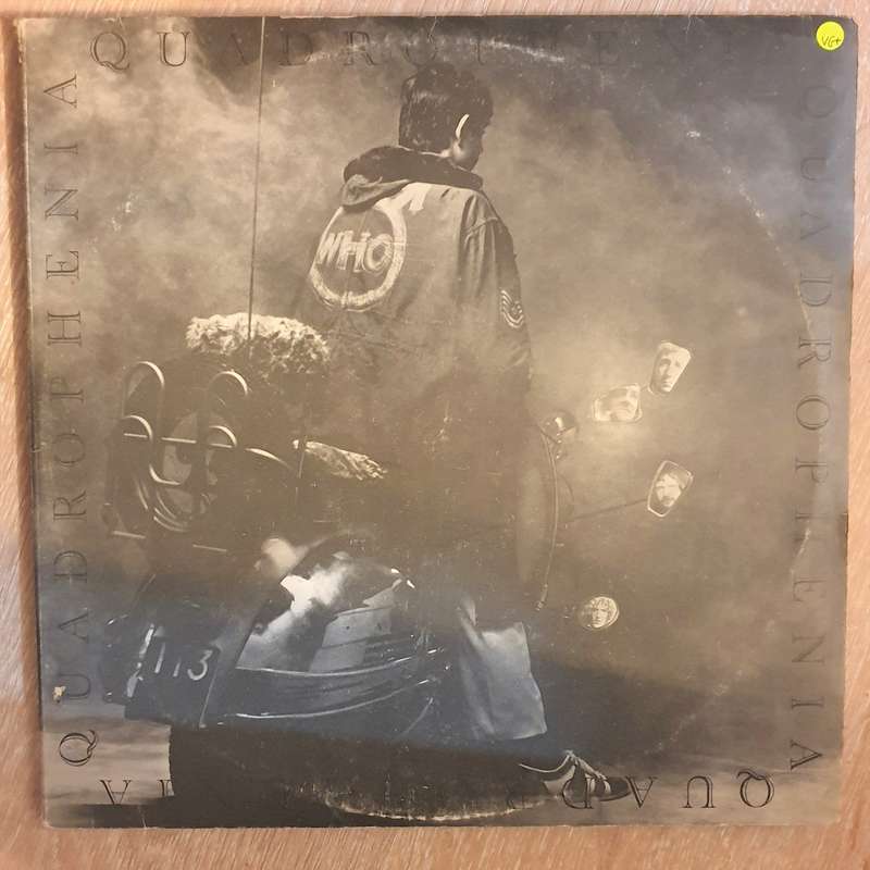 The Who  Quadrophenia - Vinyl LP Record - Very-Good+ Quality (VG+)