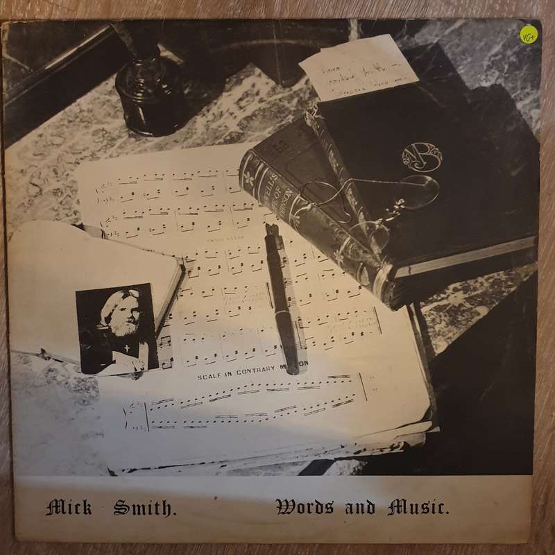 Mick Smith  Words And Music - Vinyl LP Record - Very-Good+ Quality (VG+)