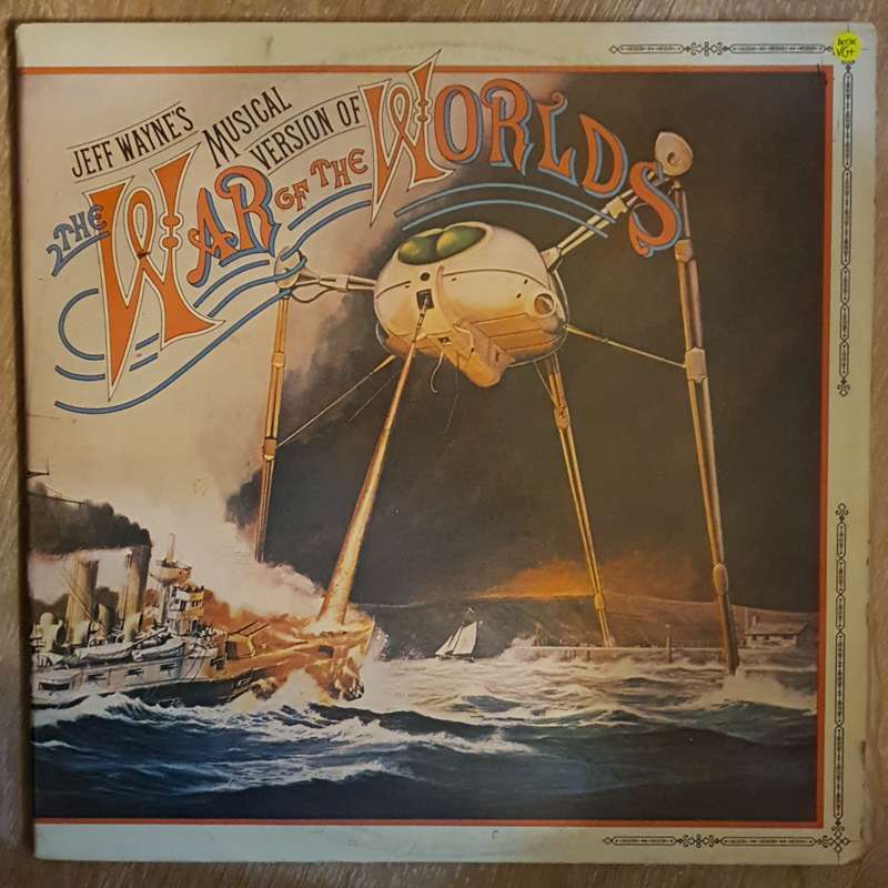 Jeff Wayne  The War Of The Worlds - Vinyl LP Record - Opened  - Very-Good+ Quality (VG+) In...