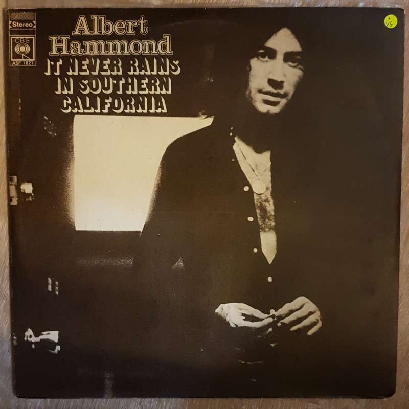Albert Hammond  It Never Rains In Southern California - Vinyl LP Record - Very-Good+ Qualit...