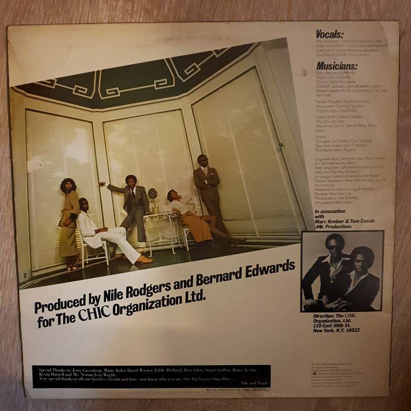 Chic  C'est Chic - Vinyl LP Record - Very-Good- Quality (VG-)