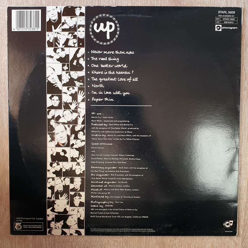 ABC  Up - Vinyl LP Record - Very-Good+ Quality (VG+)