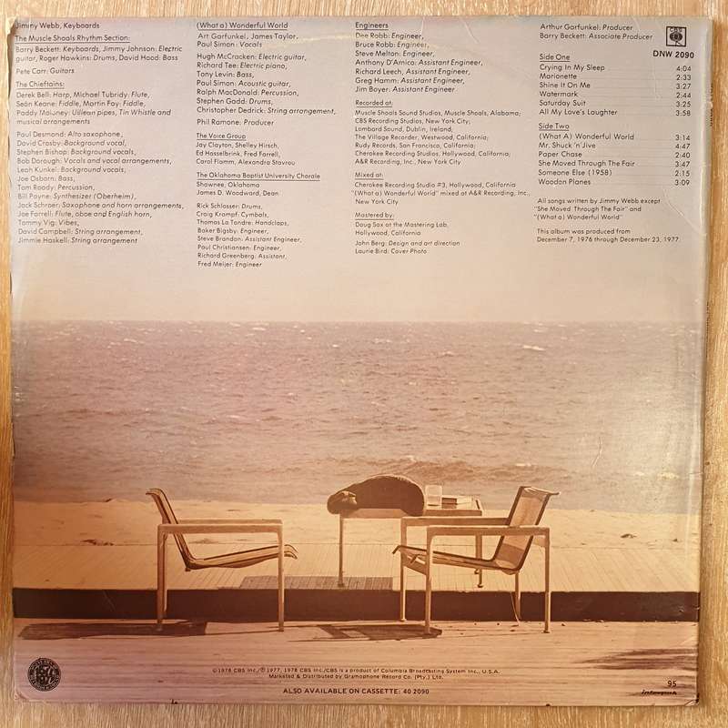 Art Garfunkel  Watermark - Vinyl LP Record - Very-Good+ Quality (VG+)