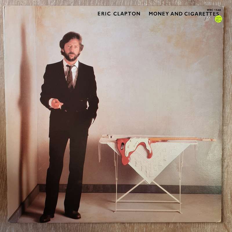 Eric Clapton  Money And Cigarettes - Vinyl LP Record - Very-Good+ Quality (VG+)