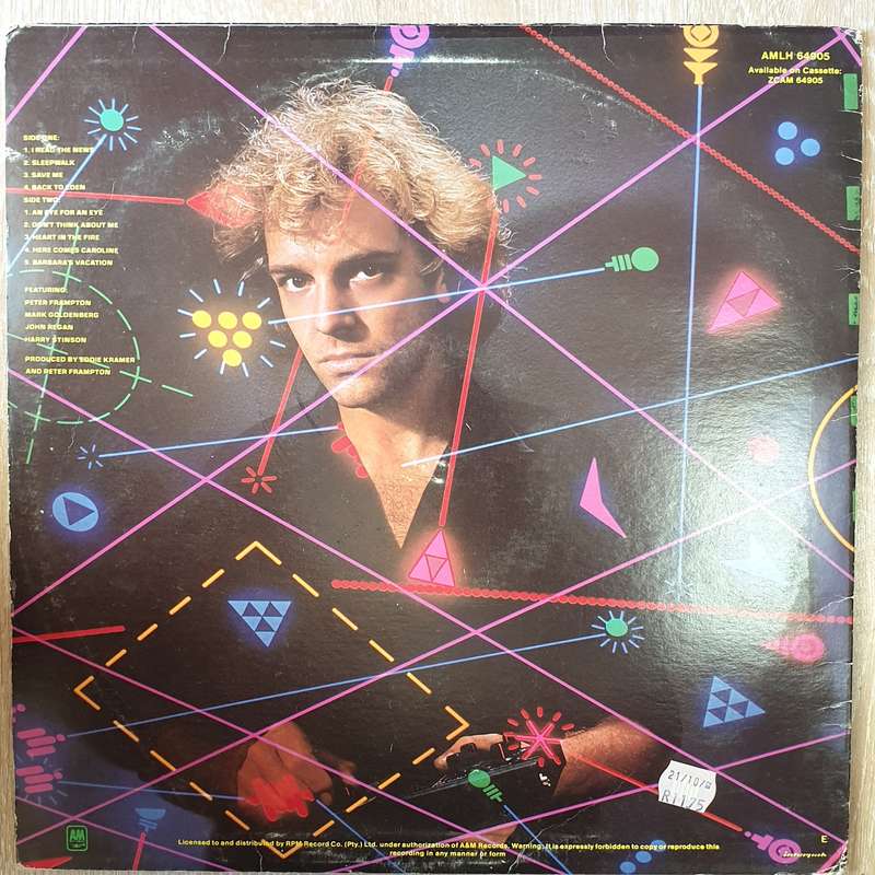Peter Frampton - The Art of Control  - Vinyl LP - Opened  - Very-Good+ Quality (VG+)