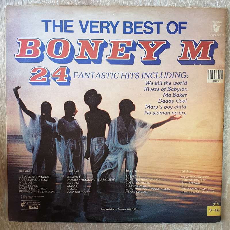 Boney M - The Very Best of Boney M - 24 Fantastic Hits  - Double Vinyl LP Record - Very-Good+ Qua...