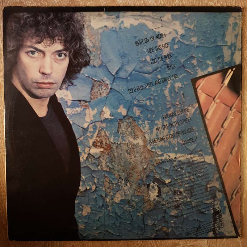 Tim Curry  Fearless -  Vinyl LP Record - Very-Good+ Quality (VG+)